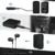 Bluetooth risiver/ transmiter KN319 2u1 crni
