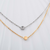 Ogrlica Small Circle - Zlatna KP21685