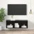 Set TV komoda Crni hrast 37 x 37 x 107 cm Konstruirano drvo