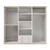 Hanah Home Ormar Rb-185-20, 210x240x52 cm, Beli