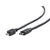 Gembird Kabel / Adapter USB kabl 1 m USB 2.0 Micro-USB B USB C Crno