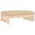 Vrtni tabure 120 x 80 cm od masivne borovine