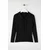 Trendyol Curve Ženska bluza Tbbaw26Af00001, Crna