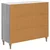 Kreveta Siva sonoma 89 x 34,5 x 80 cm Konstruirano drvo