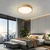 Brilagi - LED prigušiva svetiljka WOODLINE LED/48W/230V 3000-6000K hrast prečnik 40 cm +sa daljinskim upravljačem