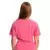 GymBeam Women‘s Limitless Cropped T-Shirt Dragonfruit