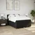 vidaXL vidaXL Box spring postelja z vzmetnico črna 160x200 cm blago, (21304848)