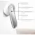 Haylou W1 TWS earphones (white)