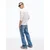 Bershka Kavbojke modra