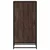 Stalak za cipele boja hrasta 48x38x97,5 cm konstruirano drvo
