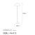 Opviq Mixed 11511 Podna lampa, Crna