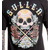 Hardcore majica moška - LOS MUERTOS - SULLEN - SCM6731_BK