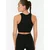 Trendyol Black Seamless/Seamless Lightly Supported/Shaping Knitted Sports Bra