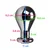 SuperLove Brutal Anal Plug Silver-Clear