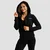 GymBeam Ženska dukserica Limitless Zip Up Black