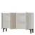 HANAH HOME Komoda Corsa 120 White Travertine