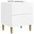 Noćni ormar 2 pcs Bijela visokog sjaja 43 x 34,5 x 48 cm