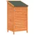 vidaXL Vrtno skladišče Rjava 59 x 56 x 113,5 cm Trdna smreka