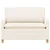vidaXL Kavč Krem 126 x 81 x 87,5 cm Blago