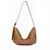 Vrečasta torbica LS COLLECTION Erik Style - rjava, hobo