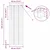 Venecijanski zastore Tamno siva 130 x 40 cm Aluminij
