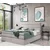 Boxspring postelja Riviera - 200x200 cm