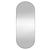 vidaXL Zidno ogledalo 20x50 cm stakleno ovalno