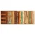 Vidaxl Barska miza 180x70x107 cm trden predelan les
