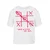 Womens T-shirt Three In A Row white