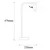 Opviq Stona lampa, 1W LED, Crna
