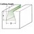 Dovetail rezalnik 19 x 22/8<7°