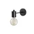 Opviq Zidna lampa E27 Max 40W, Crna