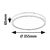 Rabalux LED Plafonjera Alenzo, 24W, DIP Switch 3000-6000K, 35.5cm, IP44, Crna