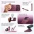 SmallRig CS-S1 Phone Case with Stand for iPhone 18 Pro / 17 Pro (Dark Cherry) 6587