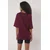 Trendyol Milla Ženska majica TWOSS25TS00201, Bordo