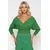 Trend Alacati Stili Ženska bluza dugih rukava ALC-019-053-BLZ, V-izrez, Zelena