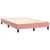 shumee Box spring postelja z vzmetnico roza 120x200 cm žamet