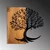 Atelier Del Sofa Zidna dekoracija Lime Tree - 373, 58x58 cm, Crna