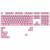 Keycaps Glorious GMMK - Pixel Pink