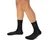 Asics PERFORMANCE RUN SOCK CREW, moške tekaške nogavice, črna 3013B002