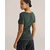 WE Fashion Majica temno zelena