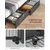 Songmics Posteljni okvir 160x200 cm Siva