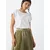 Womens T-shirt with extended shoulder 2-pack black/white