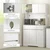Homestar Kuhinjski omarica 100x38x180 cm Bela