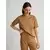 Reserved - LADIES` TROUSERS - zlatno braon - YU031-82X