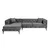 Atelier del Sofa Ugaona garnitura Como Eco, 270 cm, Antracit