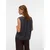 VERO MODA Top VMFILLI bazaltno siva