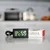 shumee Digitalni elektronski termometer z LCD-sondo. Natančen termometer za akvarij.