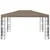 Vidaxl Paviljon 4x3 m taupe