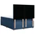 vidaXL vidaXL Box spring postelja z vzmetnico modra 160x200 cm blago, (21305374)